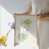 Decorative Poster - Artistic Footprint