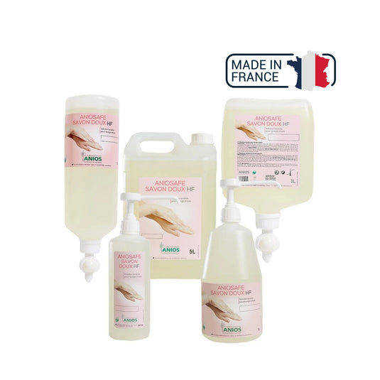 Aniosafe Mild soap High frequency - Different formats - Anios - My Podologie