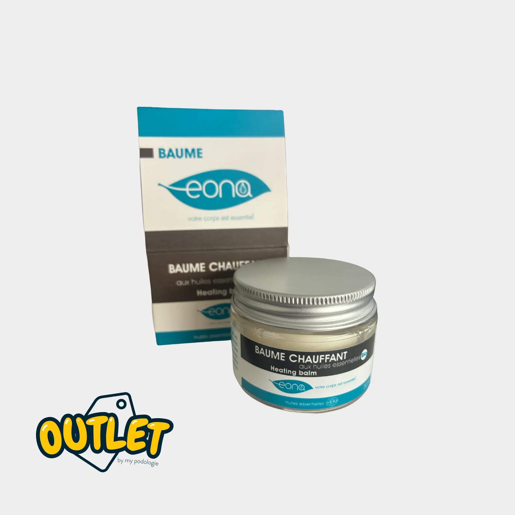 Baume thermo-actif - Chauffe intense - 30 ou 100 ml - Bio - Eona // Date Dépassée Eona 