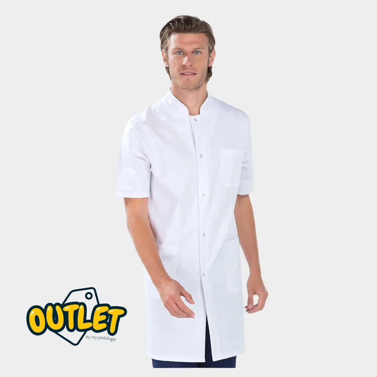 Blouse homme - Taille XS - My Blouse // Fin de série My Podologie  Mathieu - blanche