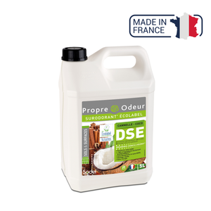 DSE - Détergent Surodorant Ecolabel - 3 parfums - 1L ou 5L - Sodel Exeol 