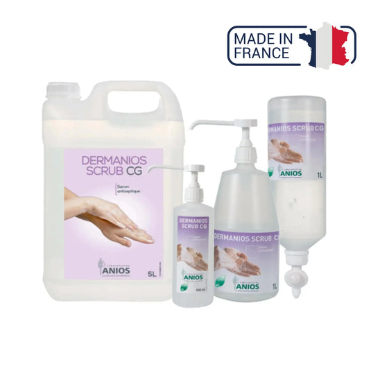 Dermanios Scrub CG antiseptic soap - Various sizes - Anios Anios 