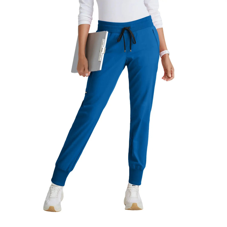 Eden - Jogging avec cordon de serrage - Femme - Grey’s Anatomy Stretch Grey’s Anatomy  Bleu Roi / XL