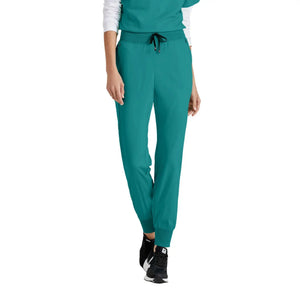 Eden - Jogging avec cordon de serrage - Femme - Grey’s Anatomy Stretch Grey’s Anatomy  Bleu Caraïbes / XL