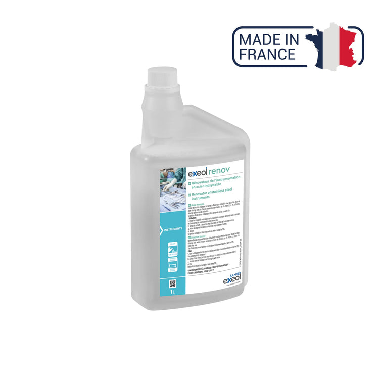 Exeol renov -  Rénovation des Instruments en Inox - 1L ou 5 L - Sodel Exeol 
