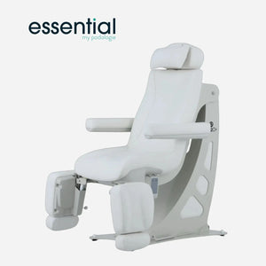 Fauteuil de pédicurie Électrique - Essential by My Podologie Essential  Blanc Nacré