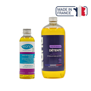 Huile de massage - Détente - Bio - 2 contenances - Eona Eona 