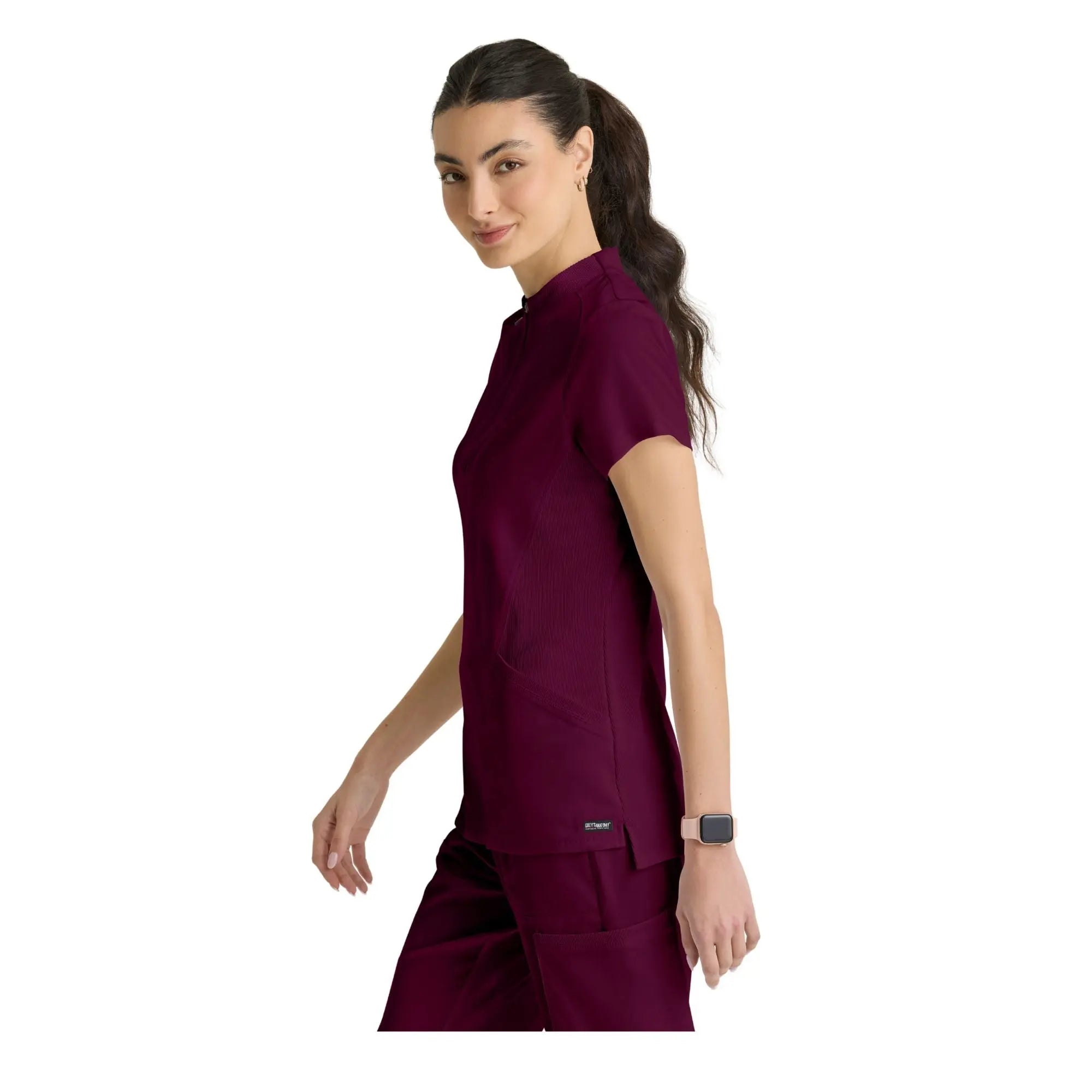 Kristi - High neck zipped tunic - Women - Grey’s Anatomy Stretch Grey’s Anatomy 