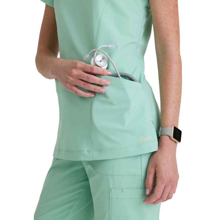 Louisa - Tunique col cranté - Femme - Grey’s Anatomy Evolve Grey’s Anatomy 