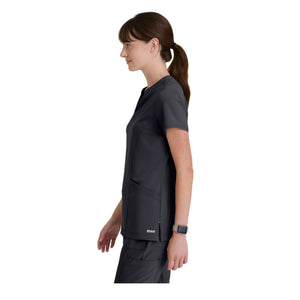 Louisa - Notched collar tunic - Women - Grey’s Anatomy Evolve Grey’s Anatomy 