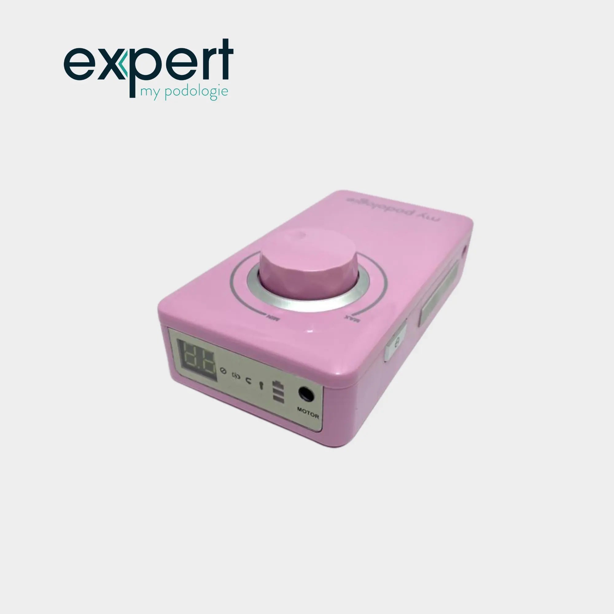 PODO38S portable micromotor - Pink - 30,000 rpm - With removable handpiece