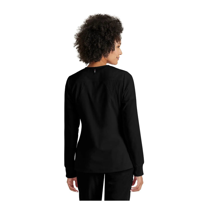 Mila - Round neck medical jacket - Women - Grey’s Anatomy Stretch Grey’s Anatomy 