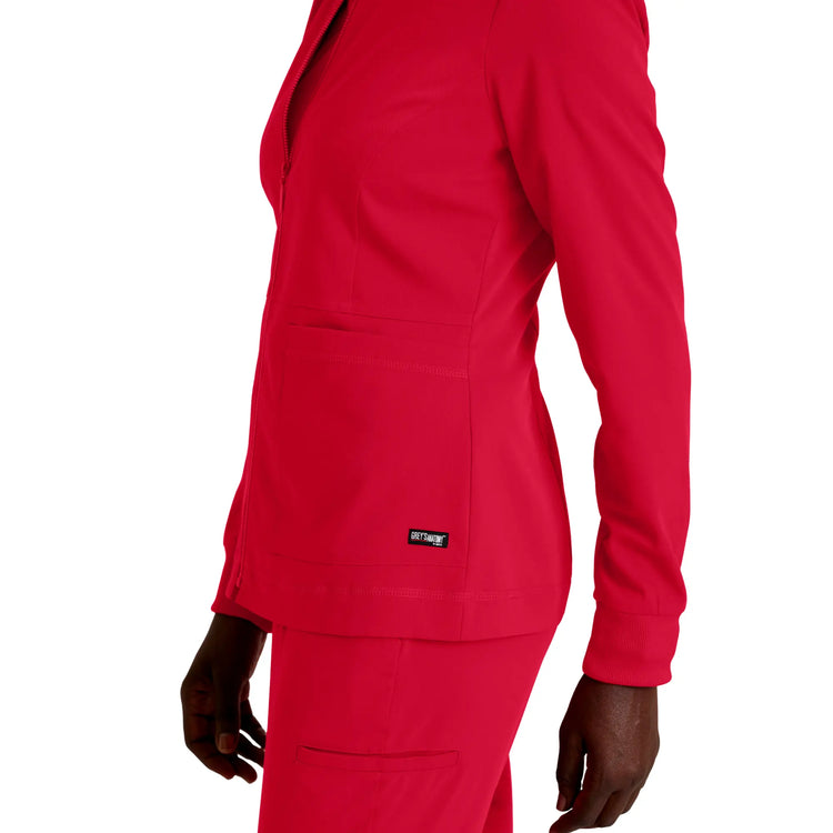 Millie - Veste médicale Zip - Femme - Grey’s Anatomy Stretch Grey’s Anatomy 