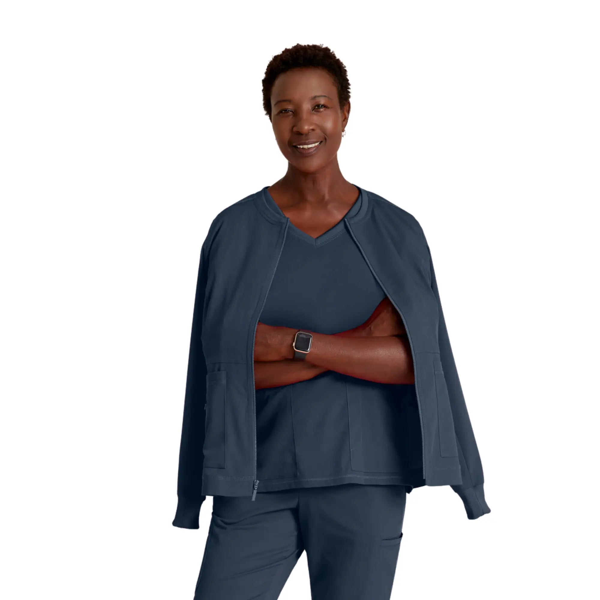 Millie - Veste médicale Zip - Femme - Grey’s Anatomy Stretch Grey’s Anatomy 