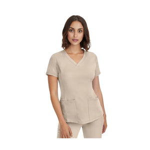 Monique - Tunique médicale - Col V - Femme - Healing Hands - 1 Healing Hands 