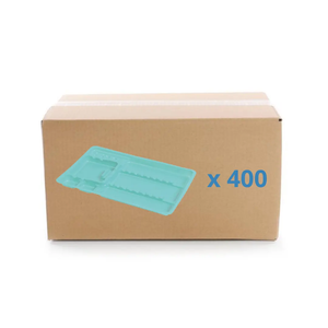 Plateaux de soin à usage unique avec compartiments - 3 formats - Carton de 400 My Podologie 
