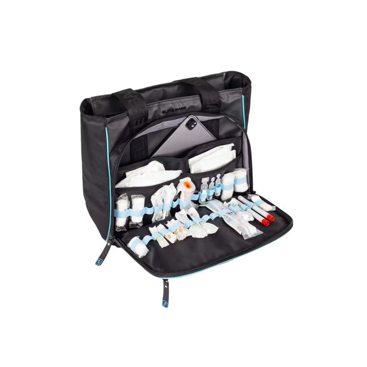 Sac technique TECBAG pour domicile - Gris / bleu turquoise - Elite Bags Elite Bags 