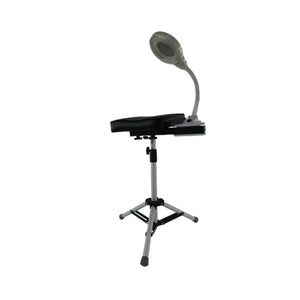 Support de lampe loupe pour Repose Pied à domicile - My Podologie My Podologie 