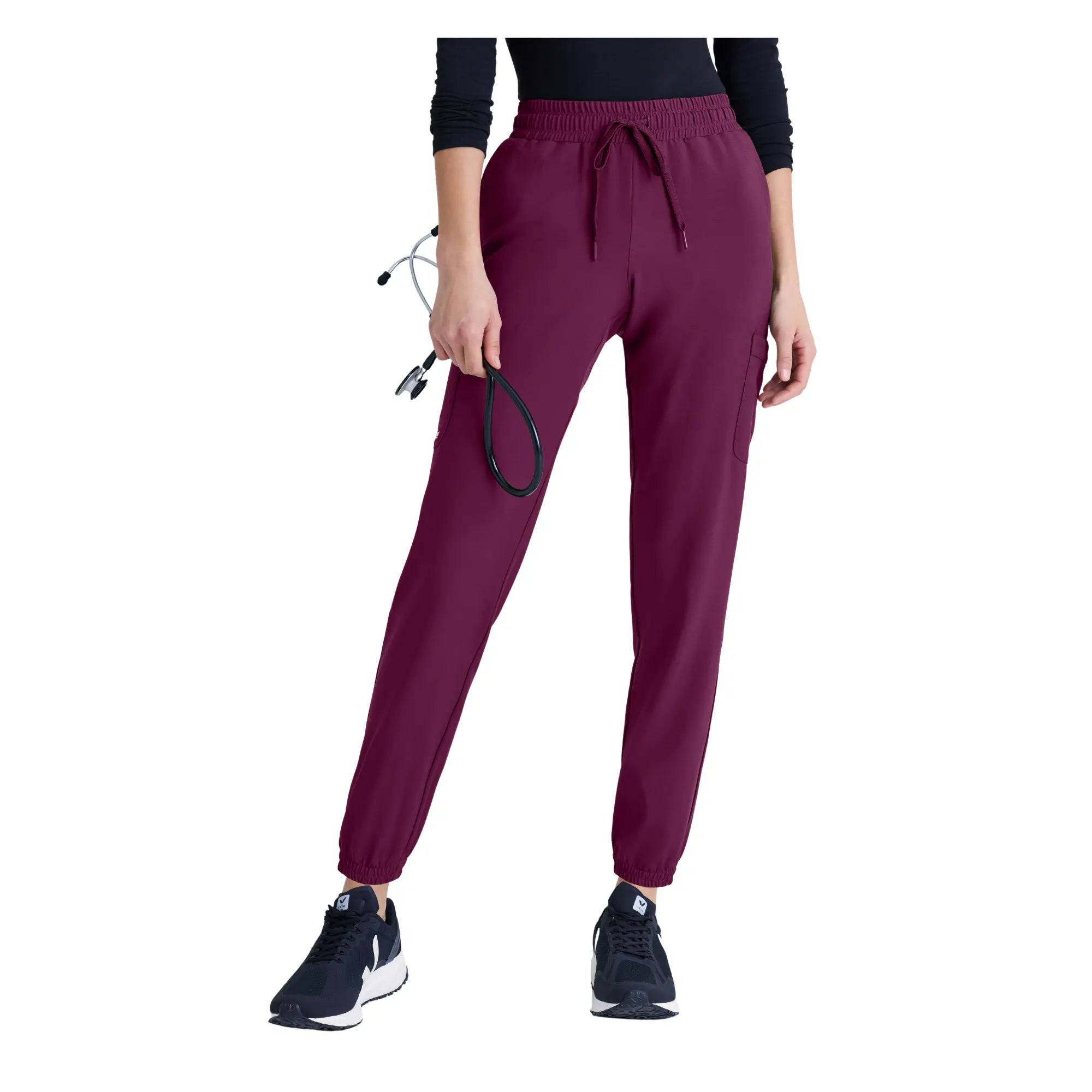 Terra - Jogging cargo avec cordon de serrage - Femme - Grey’s Anatomy Evolve Grey’s Anatomy  Bordeaux / XL