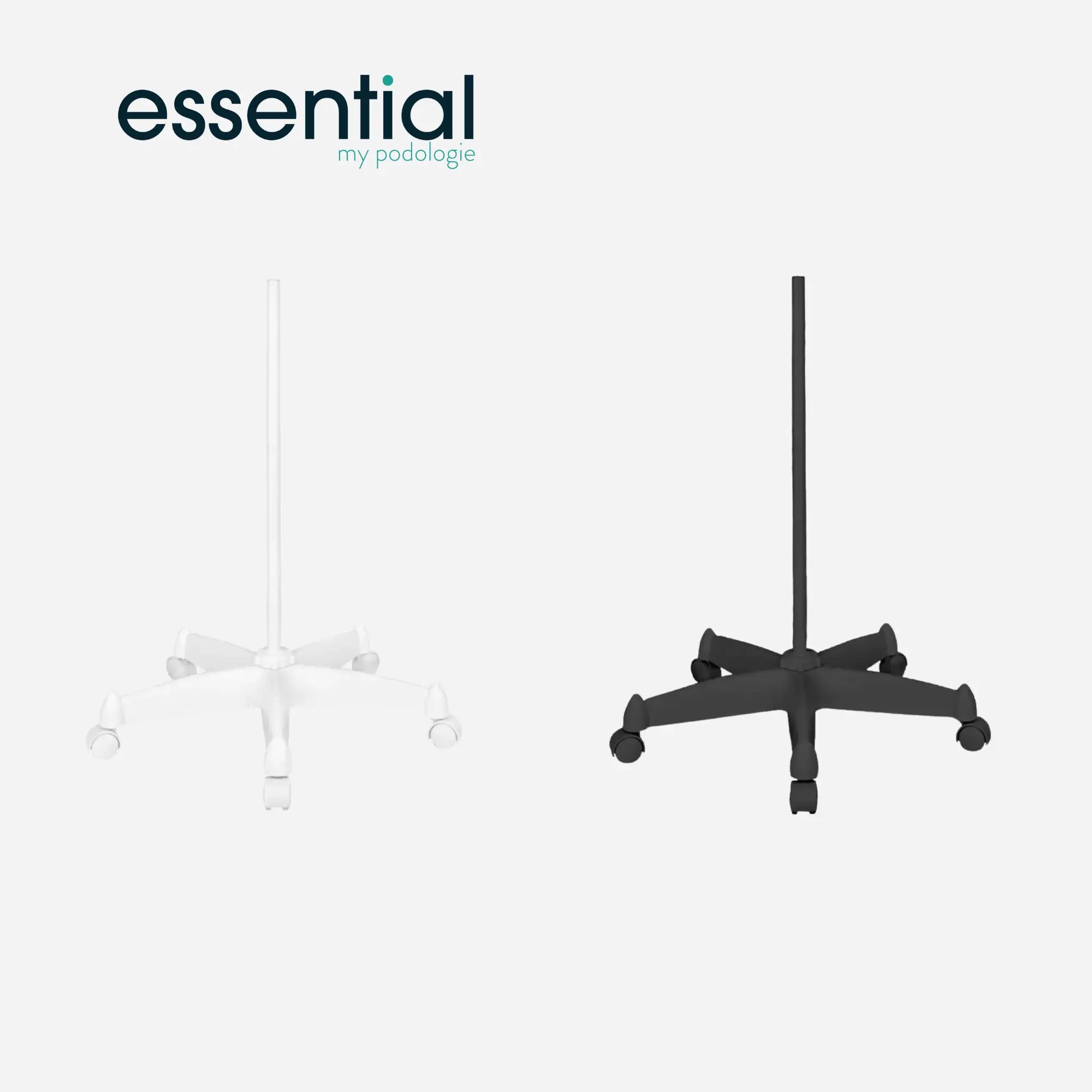 Trépied pour Lampe loupe Moonlight 8013/6 - Blanc ou Noir - Essential by My Podologie Activeshop 